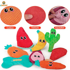 AWOOF jouet crinkle et squeaker, stimulation auditive pour plus d’amusement.