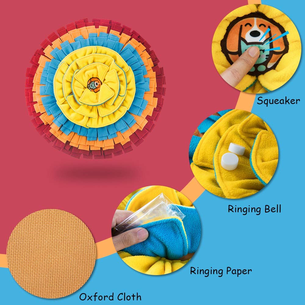 AWOOOF Snuffle Mat base-anti-glisse, reste stable pendant l'activité