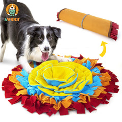 AWOOOF Snuffle Mat chien-interieur, stimule l'odorat et occupe intelligemment