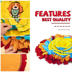 AWOOOF Snuffle Mat pad-olfactif, améliore la concentration lors des sessions