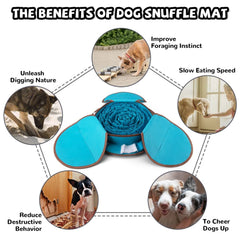 AWOOF Tapis Snuffle Feutre écologique: matériau durable et respectueux de l’environnement.