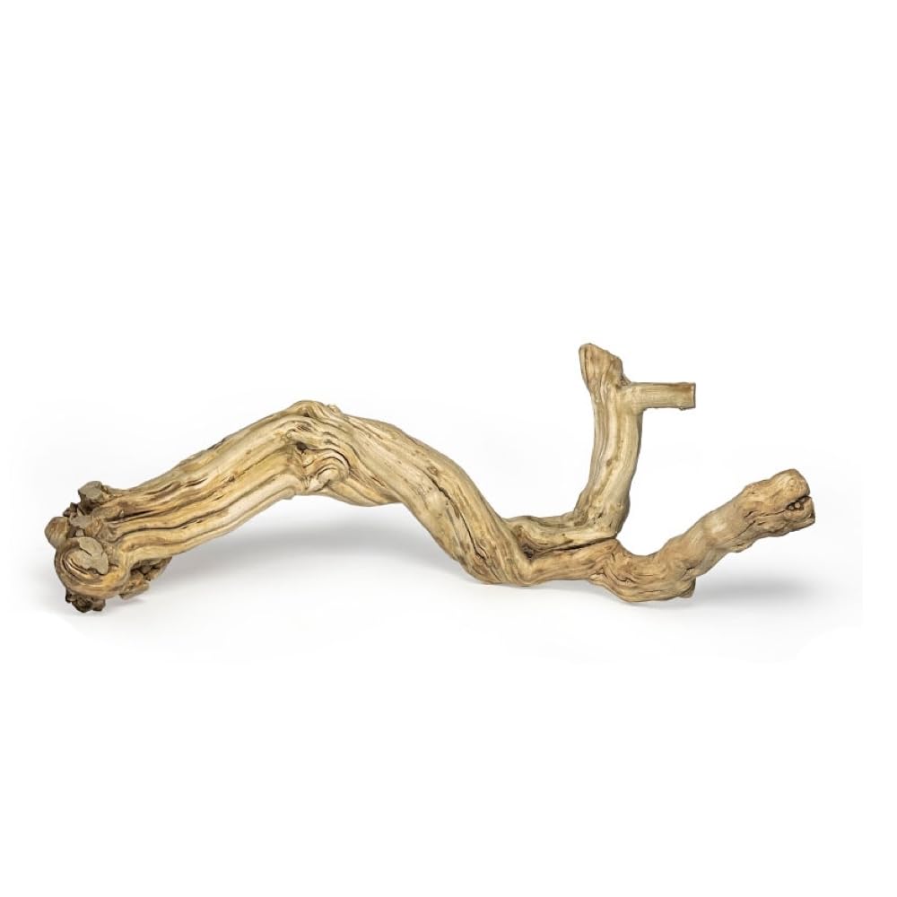 Branche AWXZOM pour reptile en bois de vigne, idéale pour l'escalade et le décor.