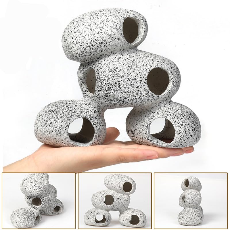 Mousse artificielle Awxzom – décor réaliste pour paysage aquatique.