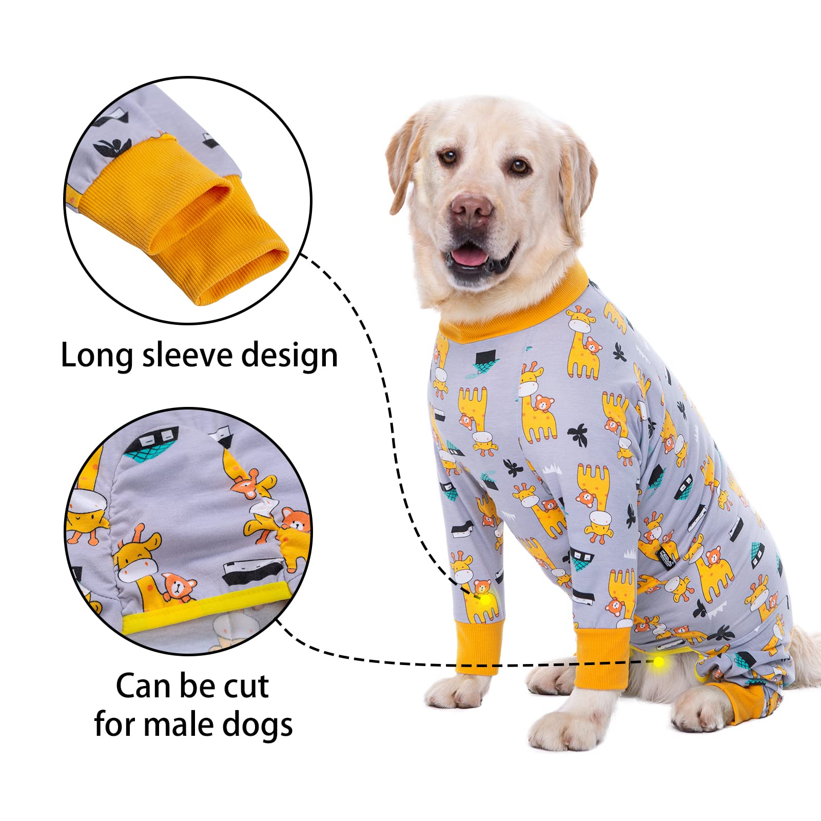 Axcimond tissu-doux-elastique-chien: sensation agréable et liberté de mouvement.