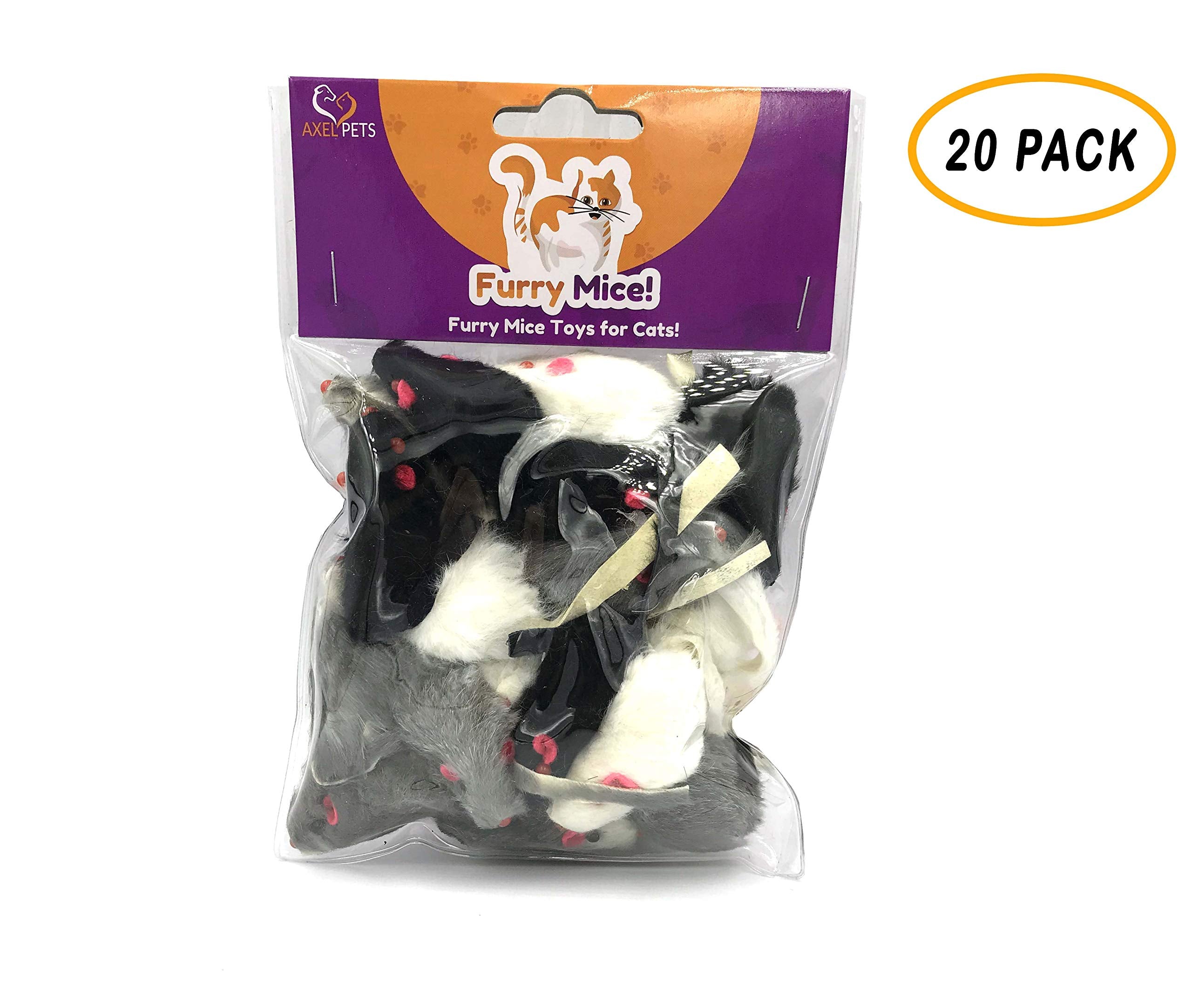 AXEL PETS : longueur de 4 pouces, faciles à manipuler durant les jeux d’intérieur.