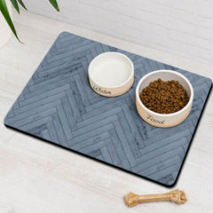 Le tapis ayiashiab gamelle-chien absorbante, garde le coin repas sec.