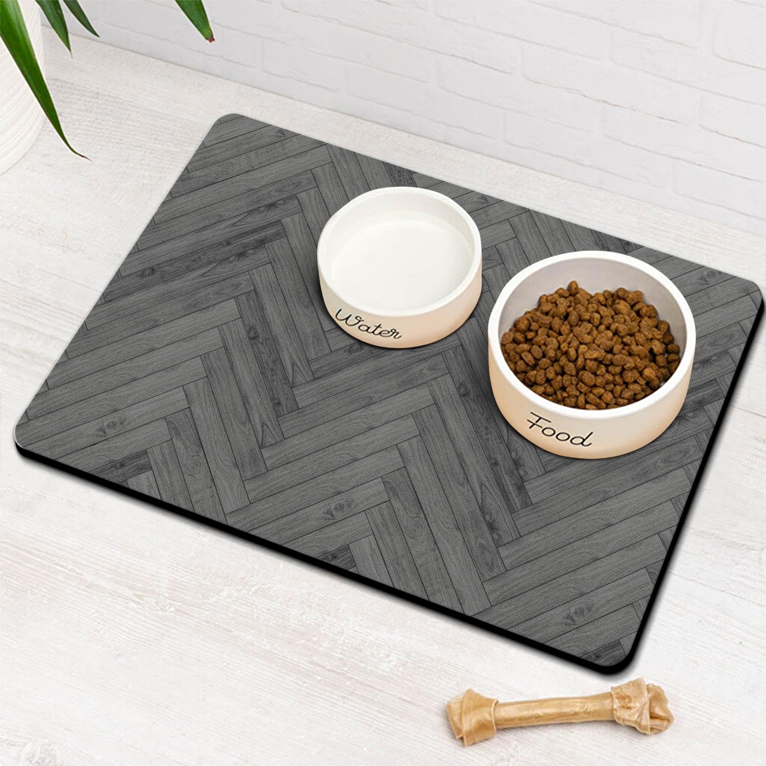 Tapis Ayiashiab absorbant pour chien, capte rapidement les liquides et garde le sol propre.