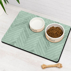 Tapis nourriture chien d'Ayiashiab absorbe l'eau rapidement et protège le sol