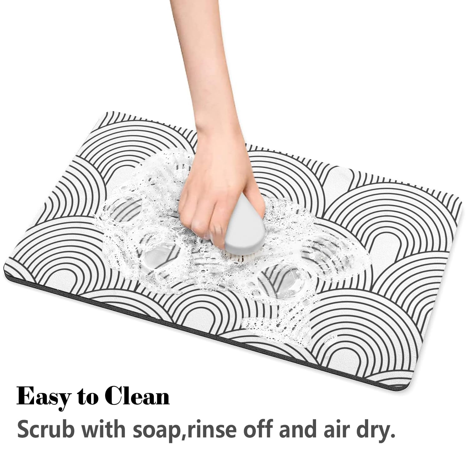 Tapis Ayiashiab usage multi-usages, protège sols et simplifie l'entretien.