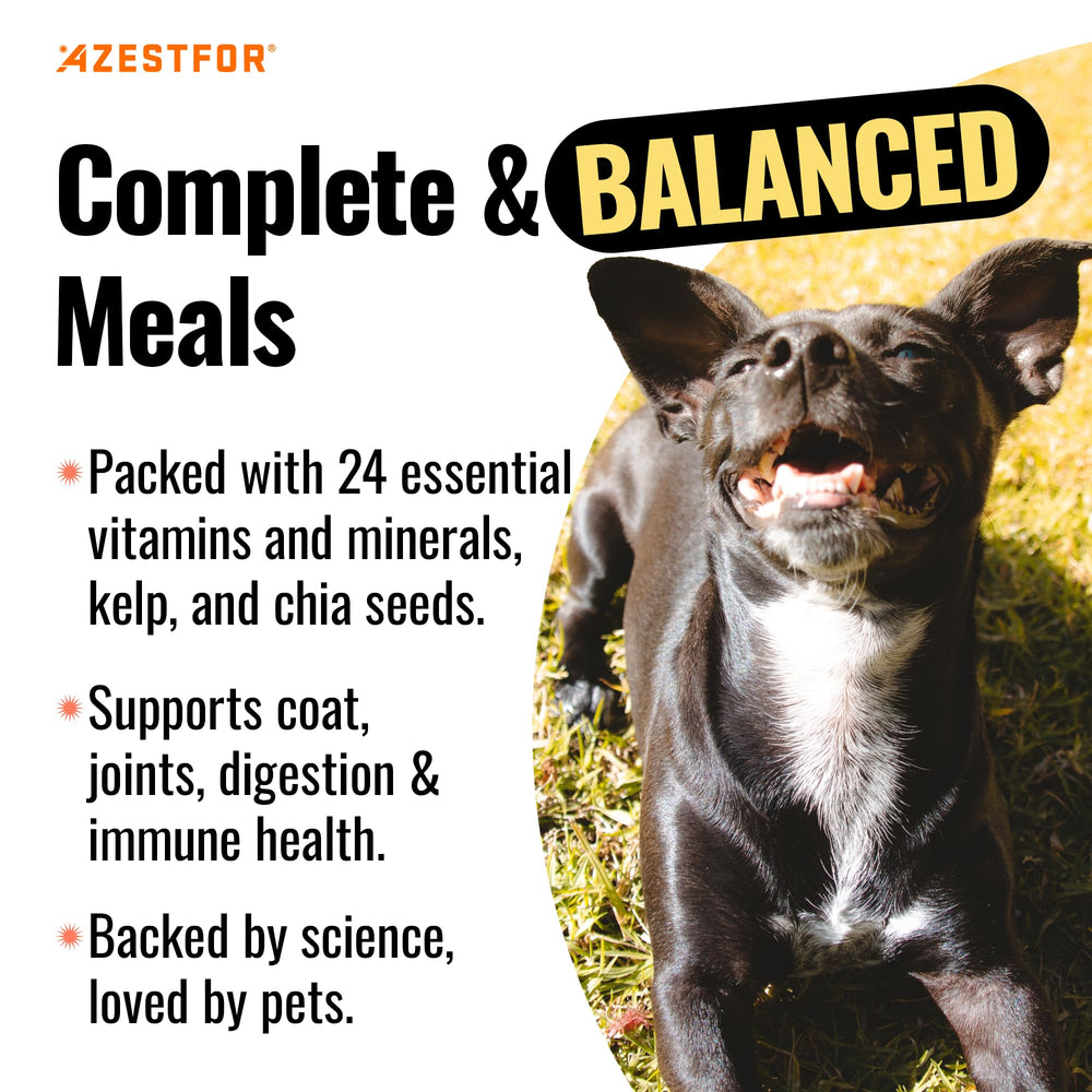 Algues kelp et graines de chia intégrées dans la formule Azestfor.