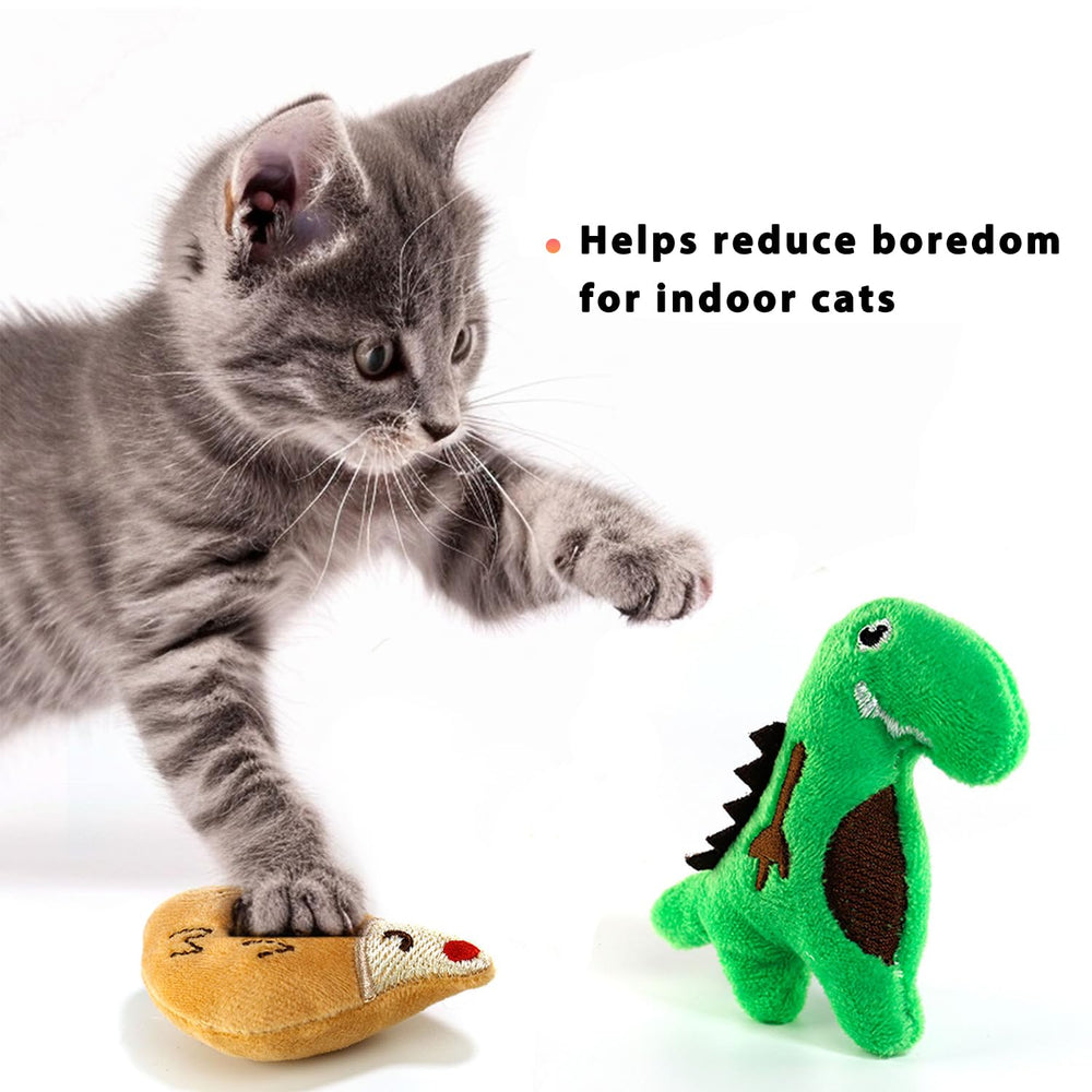 AZOFFYIU jouet-chat aubergine, couleur vive pour éveiller la curiosité.