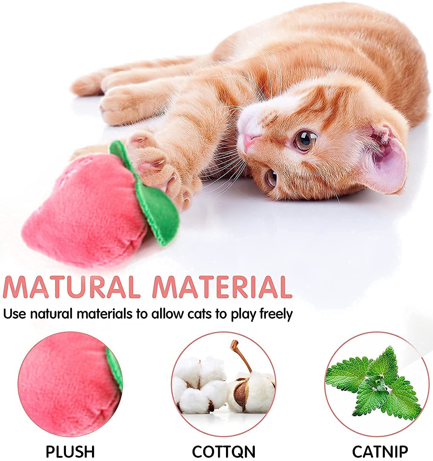 AZOFFYIU pack de 12 jouets pour chat d'intérieur, solutions d'occupation ludiques.