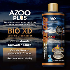Azoo Bio XD action nitrification rapide pour réduire nitrites et ammonium.