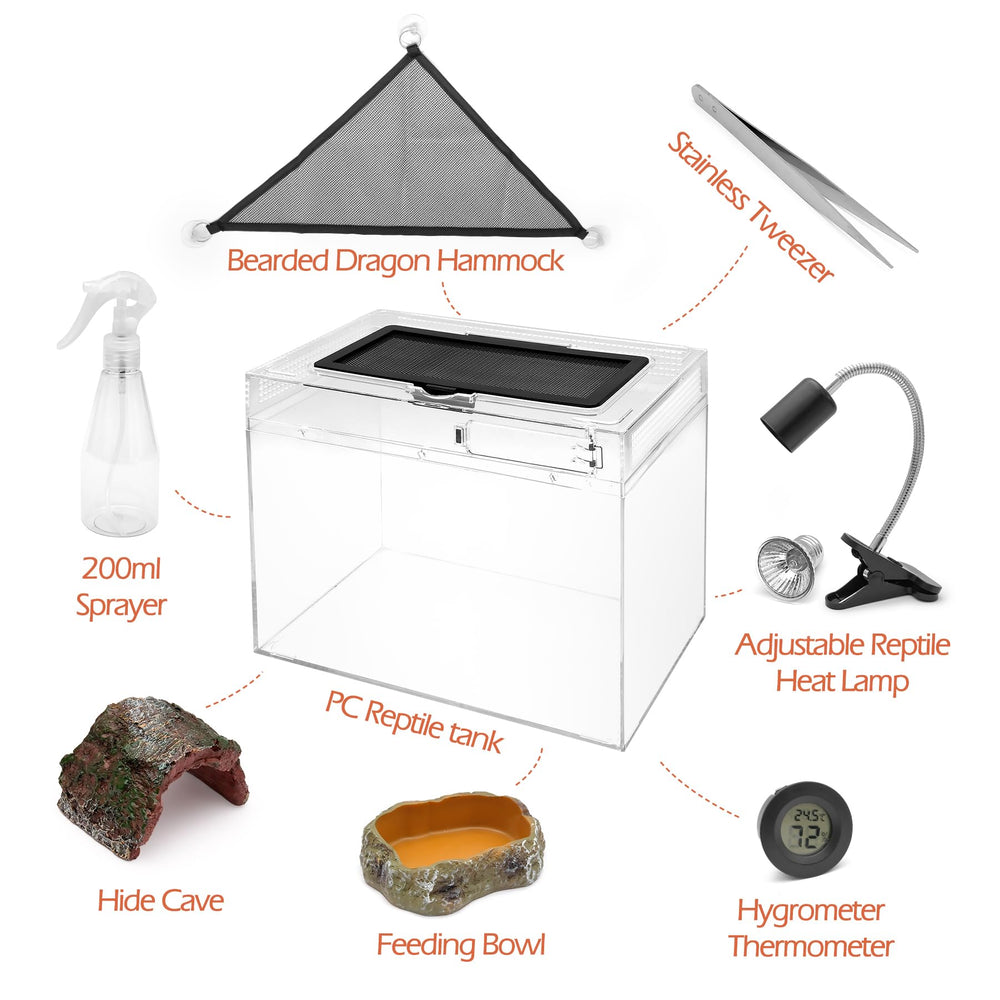 AZV Terrarium: surface lisse facilitant le nettoyage rapide.