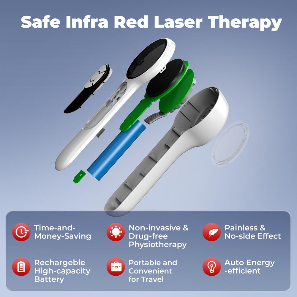 Azyldred: modes continus et pulsations pour ajuster la thérapie.