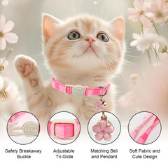 Babole Pet collier chat, clochette intégrée pour repérer rapidement votre compagnon.