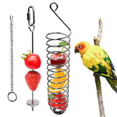Bac-kitchen Panier-nourriture-oiseaux: panier inox durable pour fruits et légumes.