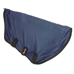 Back on Track Couverture du cou Deluxe Navy, confort en balade et protection des poils.