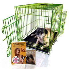 Cage pour chien BACKYARD EXPRESSIONS avec portes doubles pour accès facile et espace sûr.