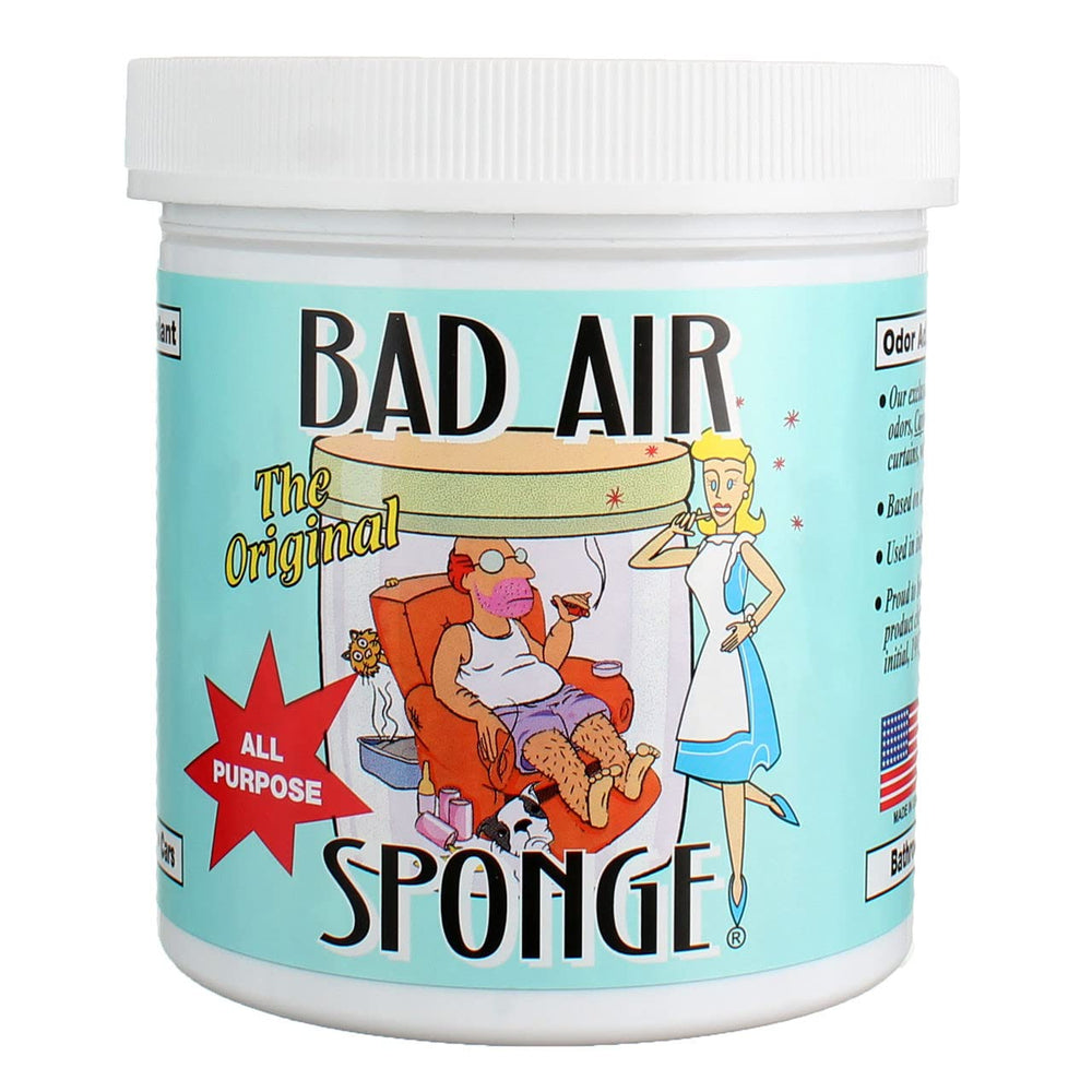 Bad Air Sponge bocal absorbant les odeurs et purifiant l’air d’une pièce