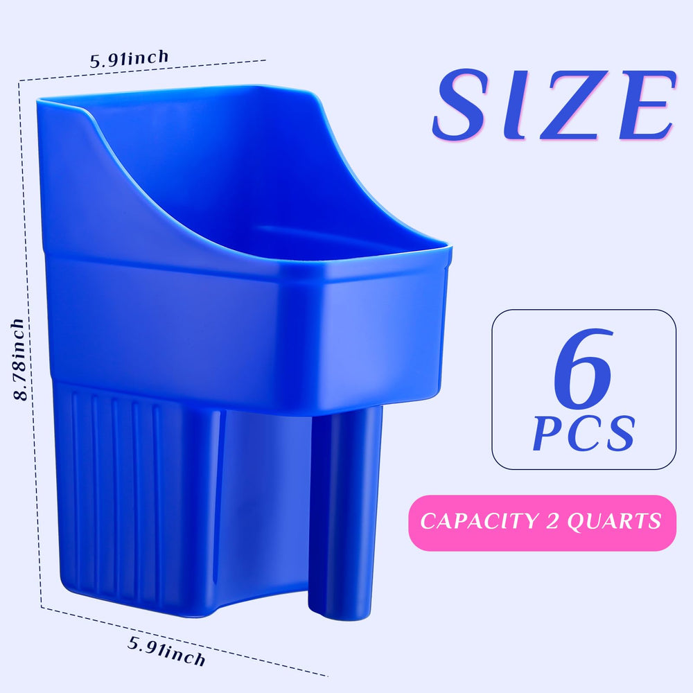 Doseur plastique Baderke, capacité 2 quarts, dosage précis.