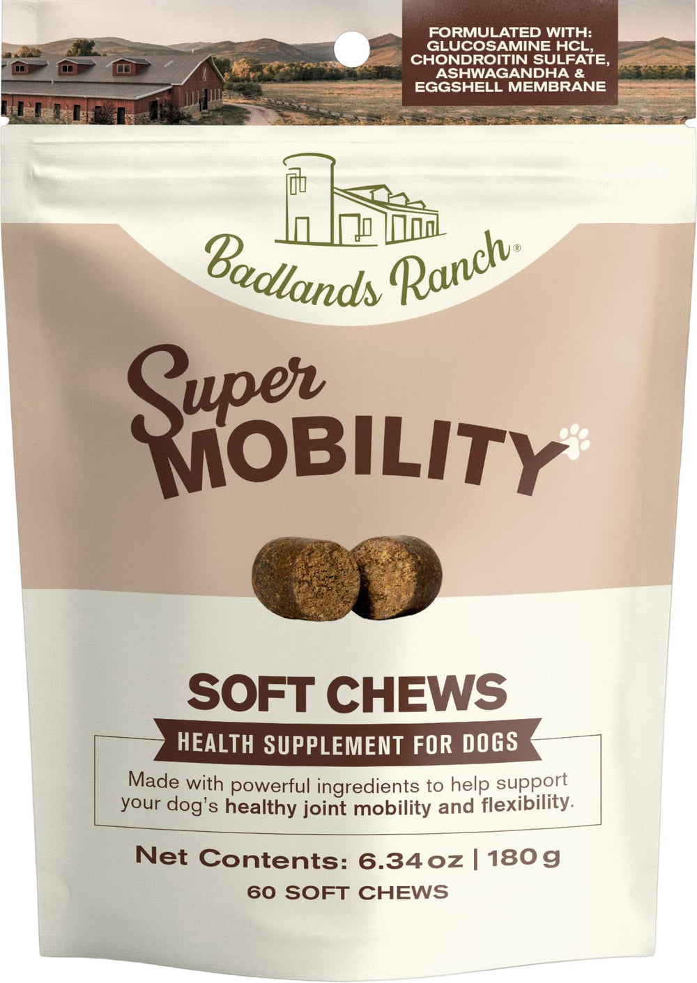 Badlands Ranch bouchées-douces-mobilite : soutien potentiel a la mobilité lors des promenades.