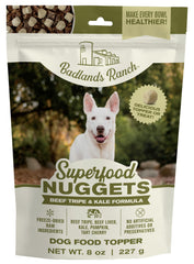 BADLANDS RANCH Superfood Nuggets emballage pratique pour conserver fraîcheur et dosage