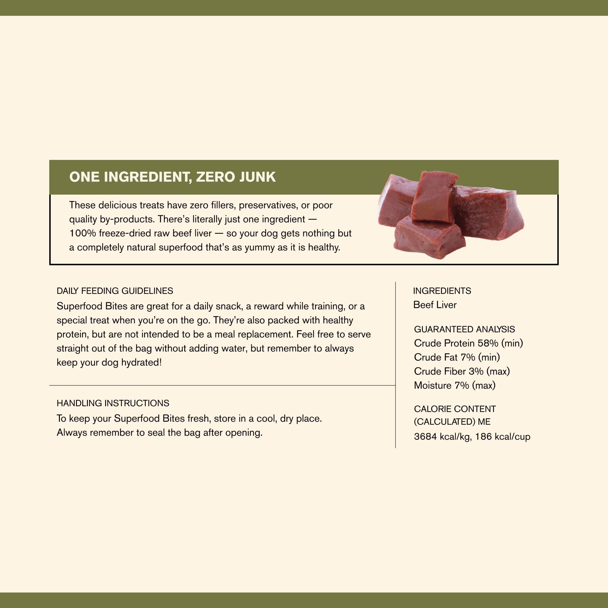 Friandise BADLANDS RANCH-sans-additifs, option naturelle et simple.
