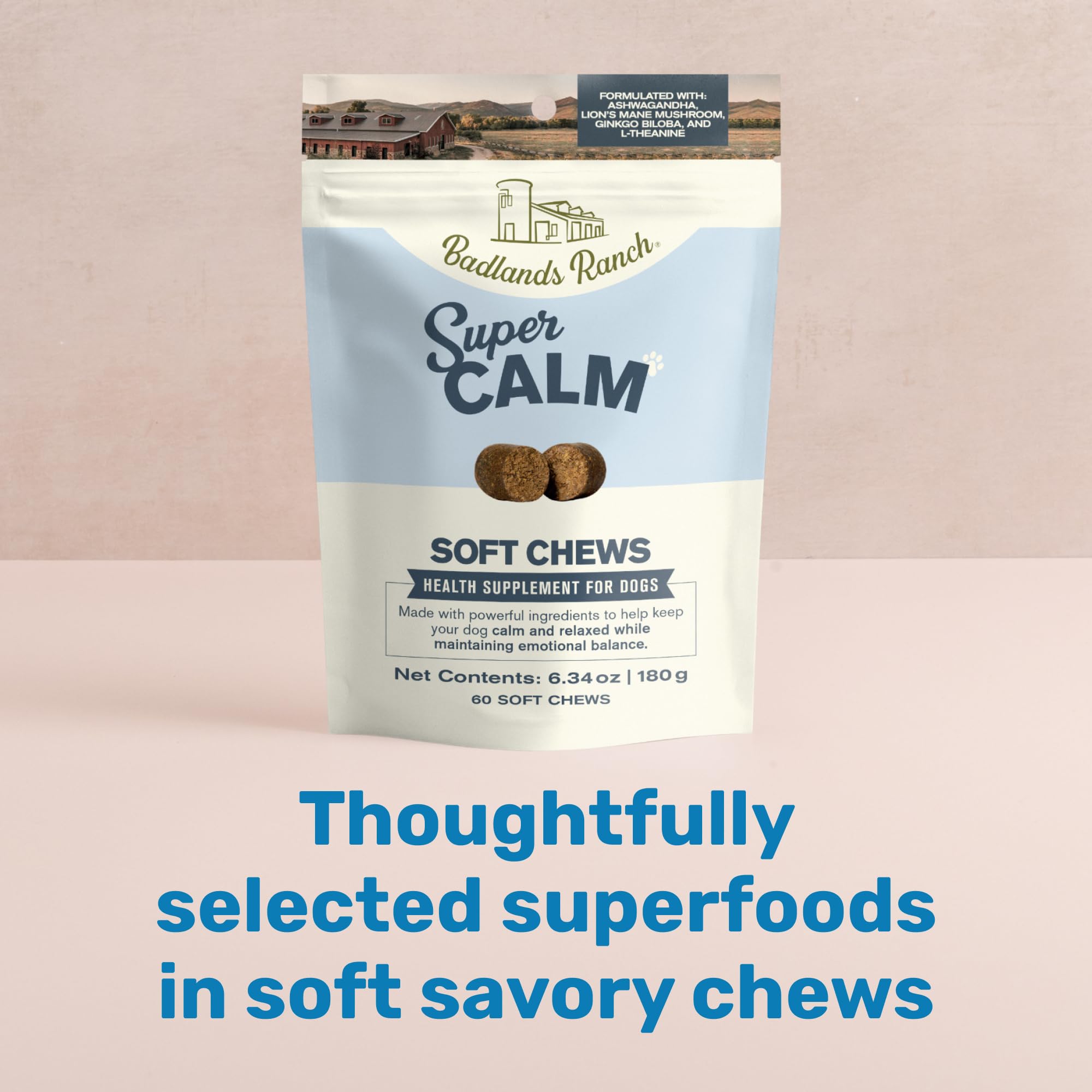 Badlands Ranch Super Calm utilisation quotidienne possible pour un calme durable.