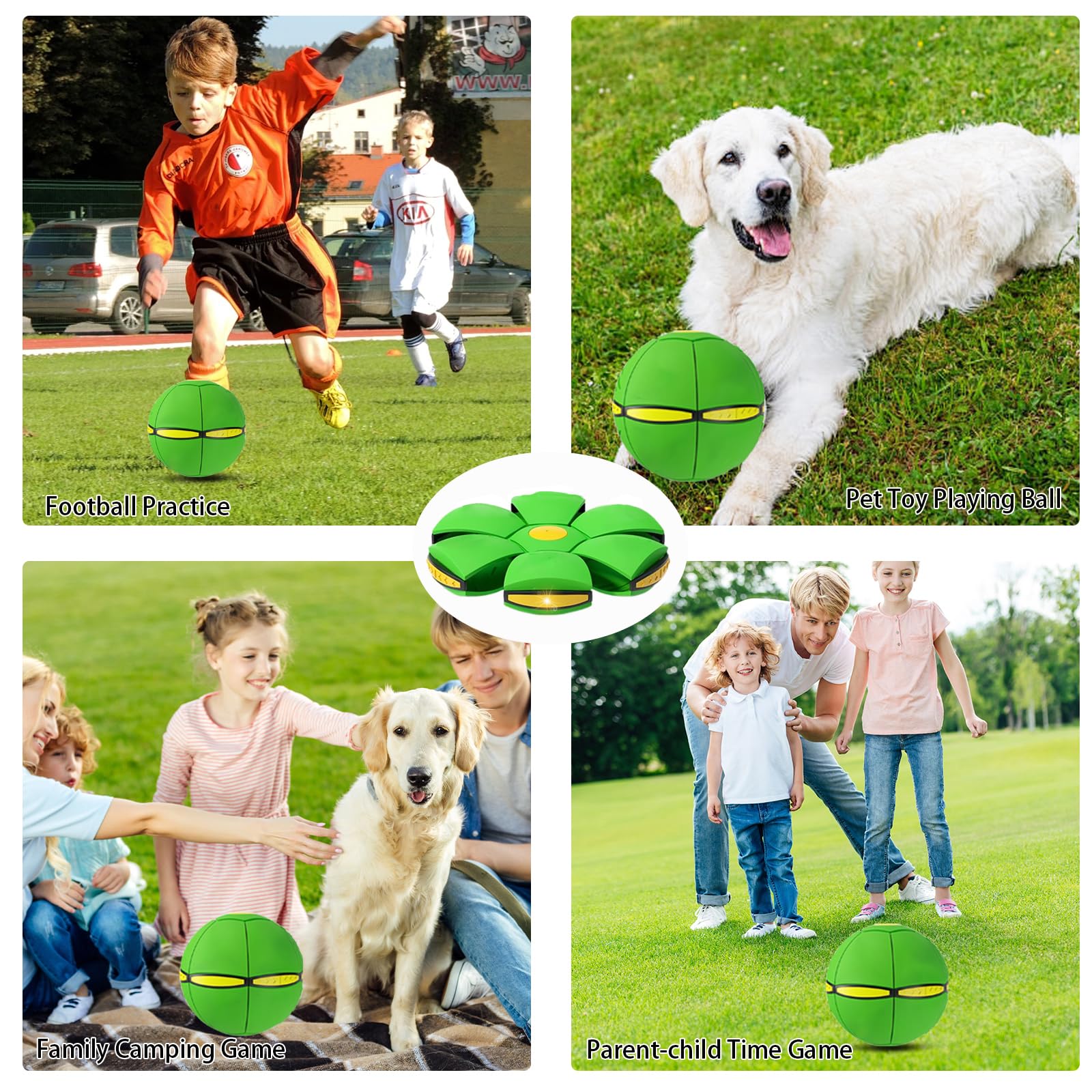 BADWALT balle-football interactive idéale pour des jeux dynamiques en famille
