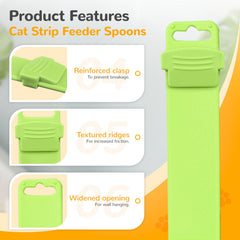 BAEJMJK accessoire-chat portable et compact pour repas nomades.