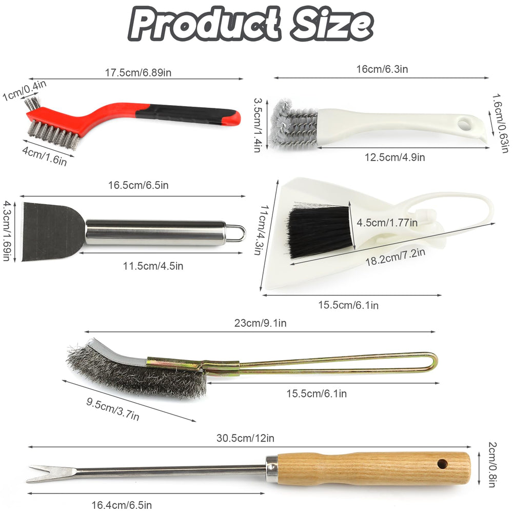 Baeruuss brosses inox trois têtes : nettoyage efficace des parois