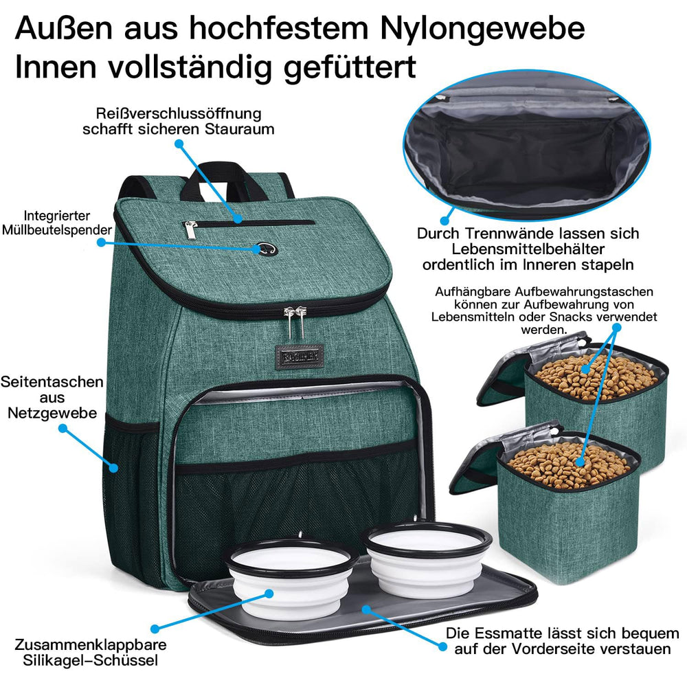 Compartiment nourriture isolé BAGLHER, repas propre en déplacement.