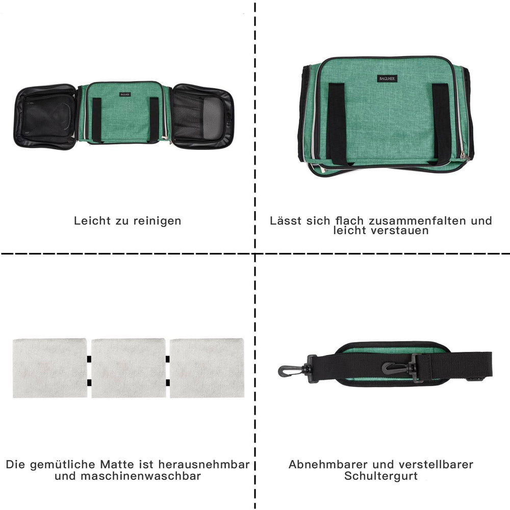 Fermeture auto-verrouillable Baglher, sécurité renforcée pendant le voyage.