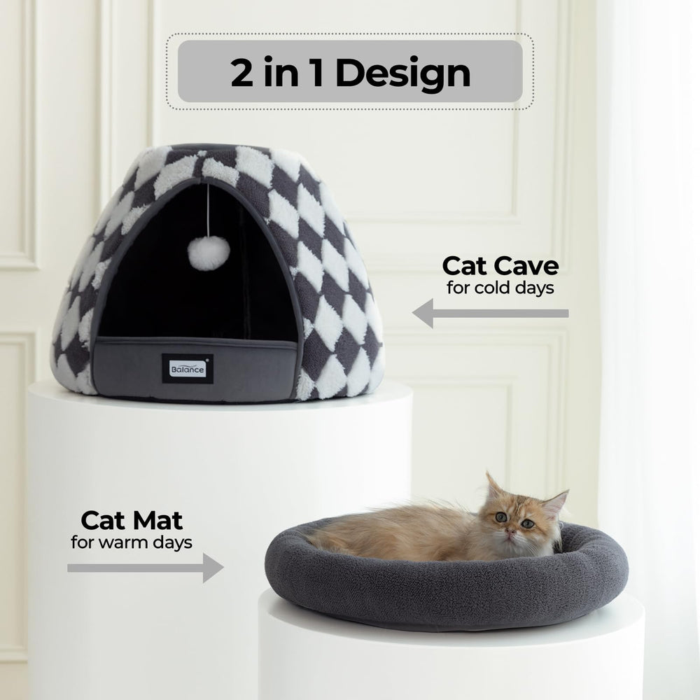 BALANCE lit-chat oreiller lavable en machine pour entretien facile