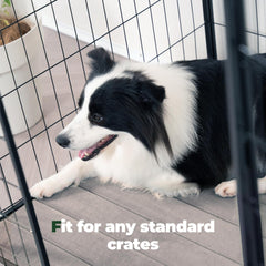 BALANCE coussin-cage-chien-lavable-en-machine: entretien facile et durable.
