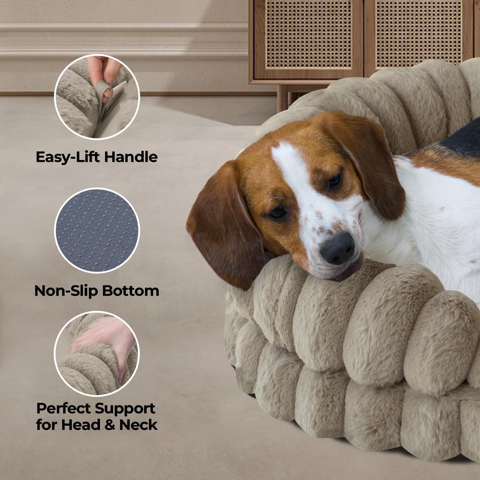 BALANCE Coussin orthopédique en mousse nid dabeille pour articulations