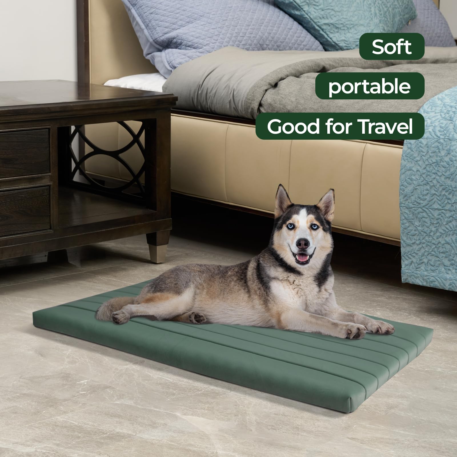 BALANCE – base antidérapante assure la stabilité du matelas en cage.
