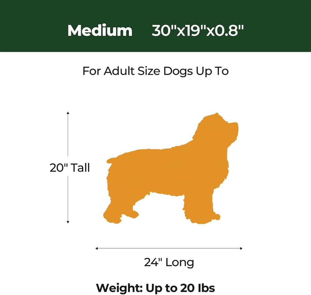 BALANCE tapis cage chien douceur mousse, confort moelleux pour les siestes.