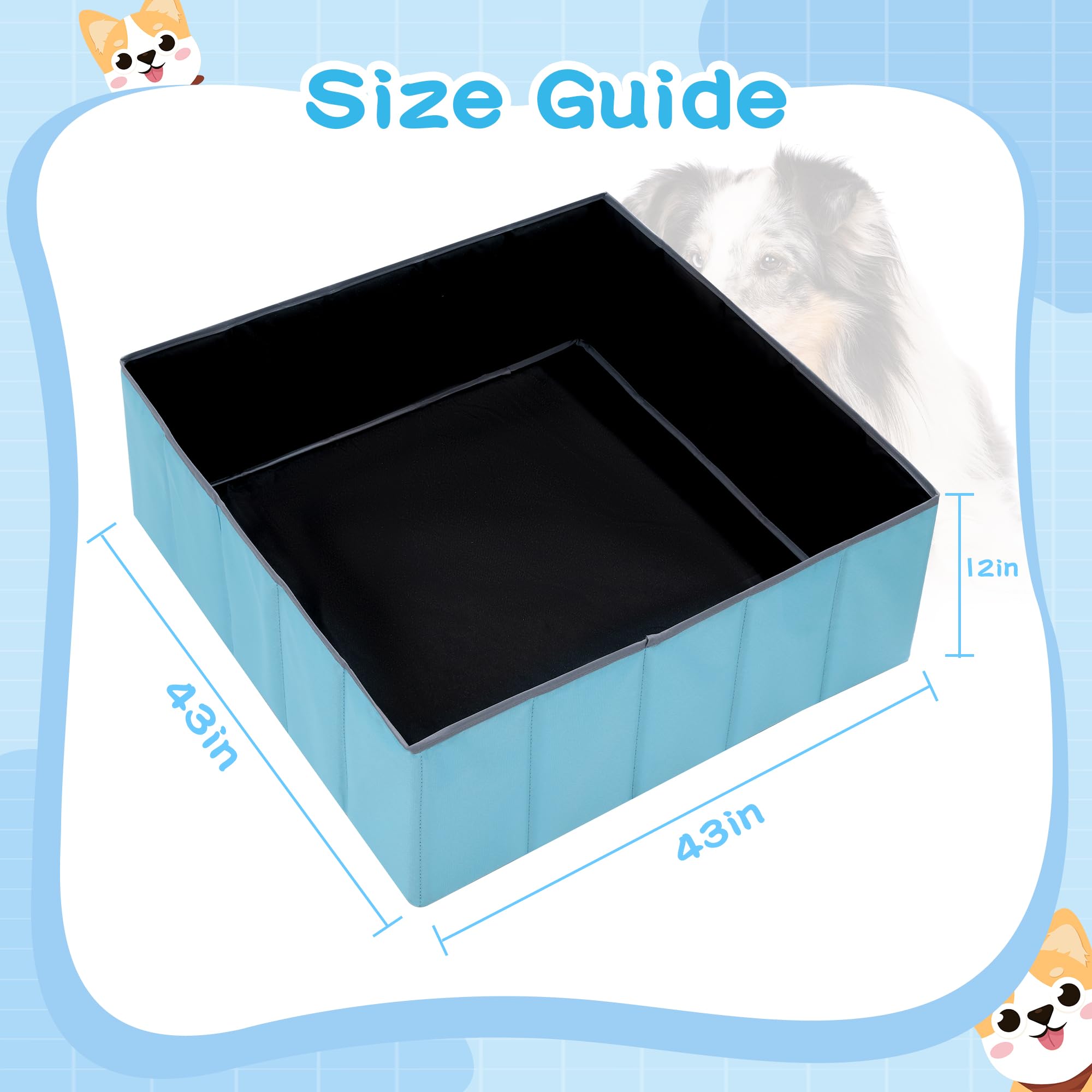 BALAPET enclos chiots pliable, pratique et portable.