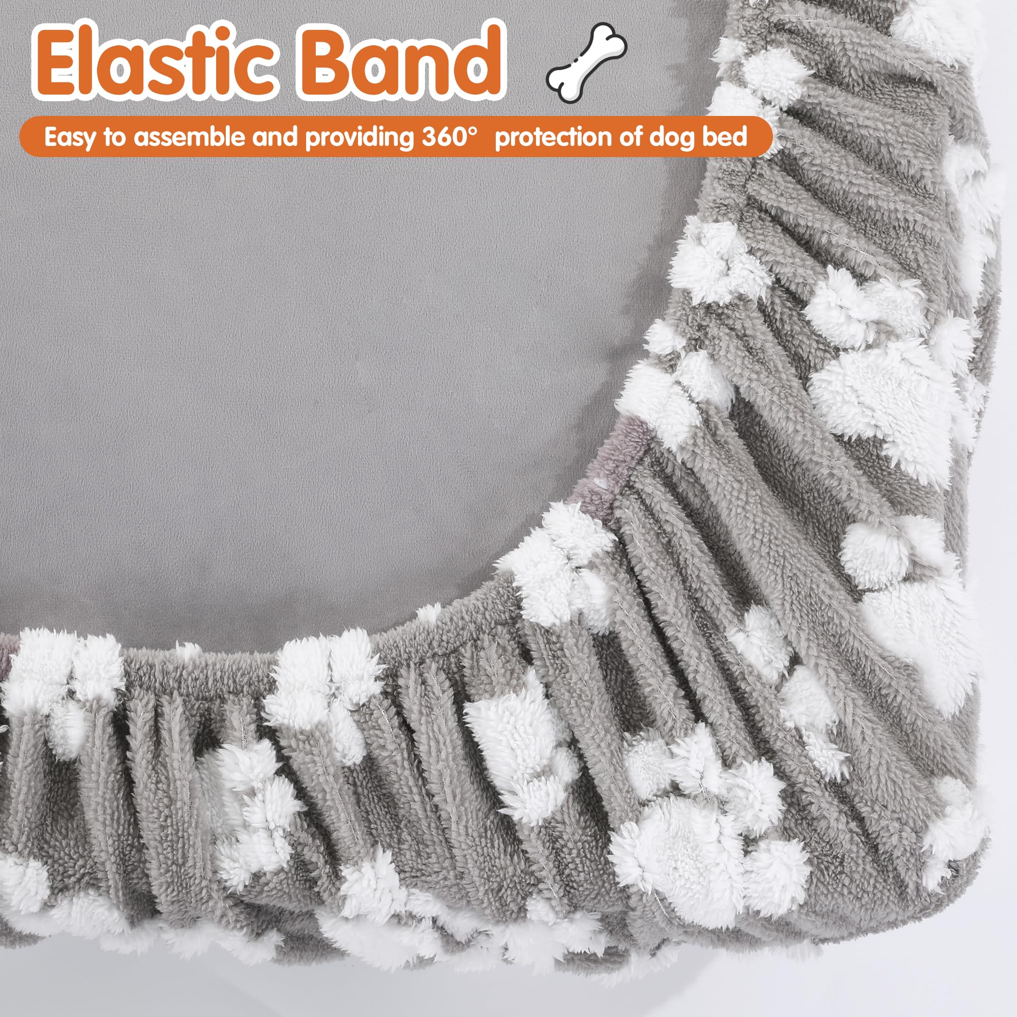 BALAPET housse bande elastique 360 degres, maintien solide