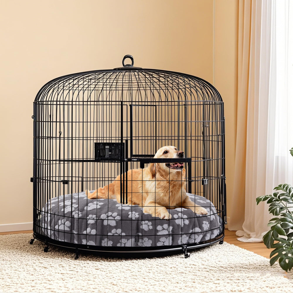 BALAPET housse 45x45x11 pouces, adaptée à la plupart des lits ronds