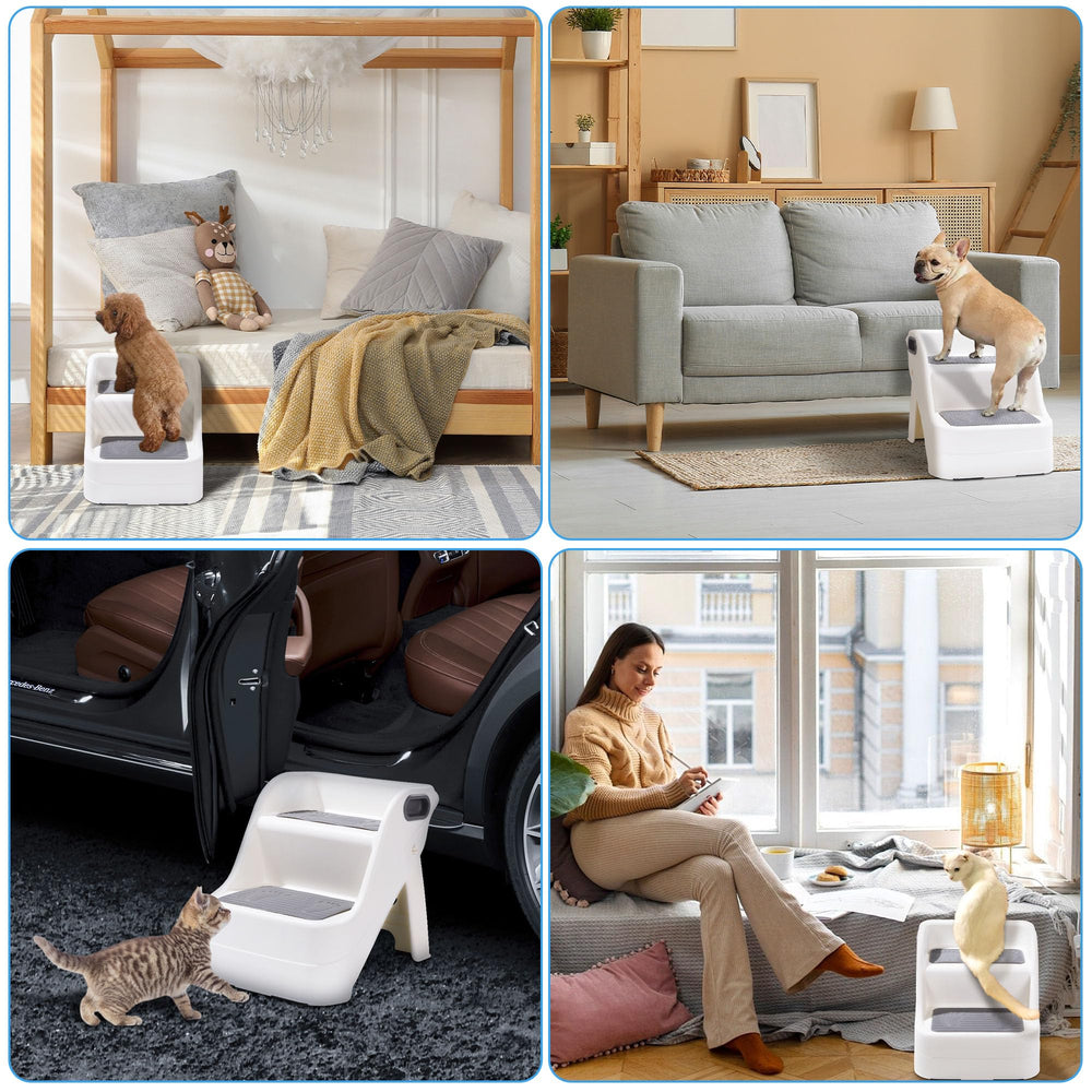 BALAPET rampe pieds pliants, rangement pratique après utilisation.