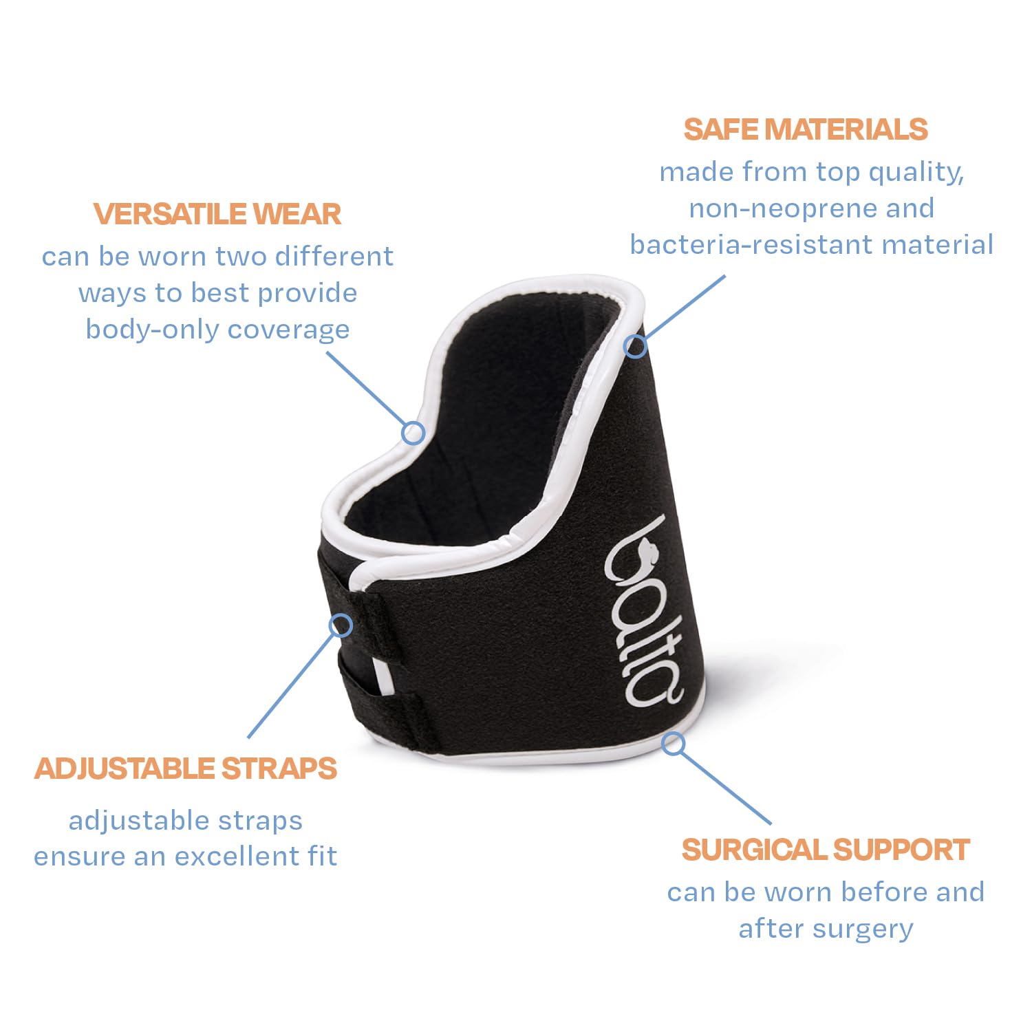 Balto collier eco doux visibilite plein: offre une vision claire et moins de stress.