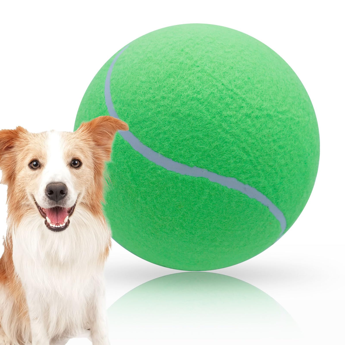 Banfeng Balle Tennis géante verte, idéale pour attirer l'attention et encourager l'exercice.