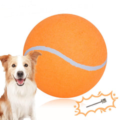 Banfeng Balle tennis chien géante orange idéale pour l'exercice