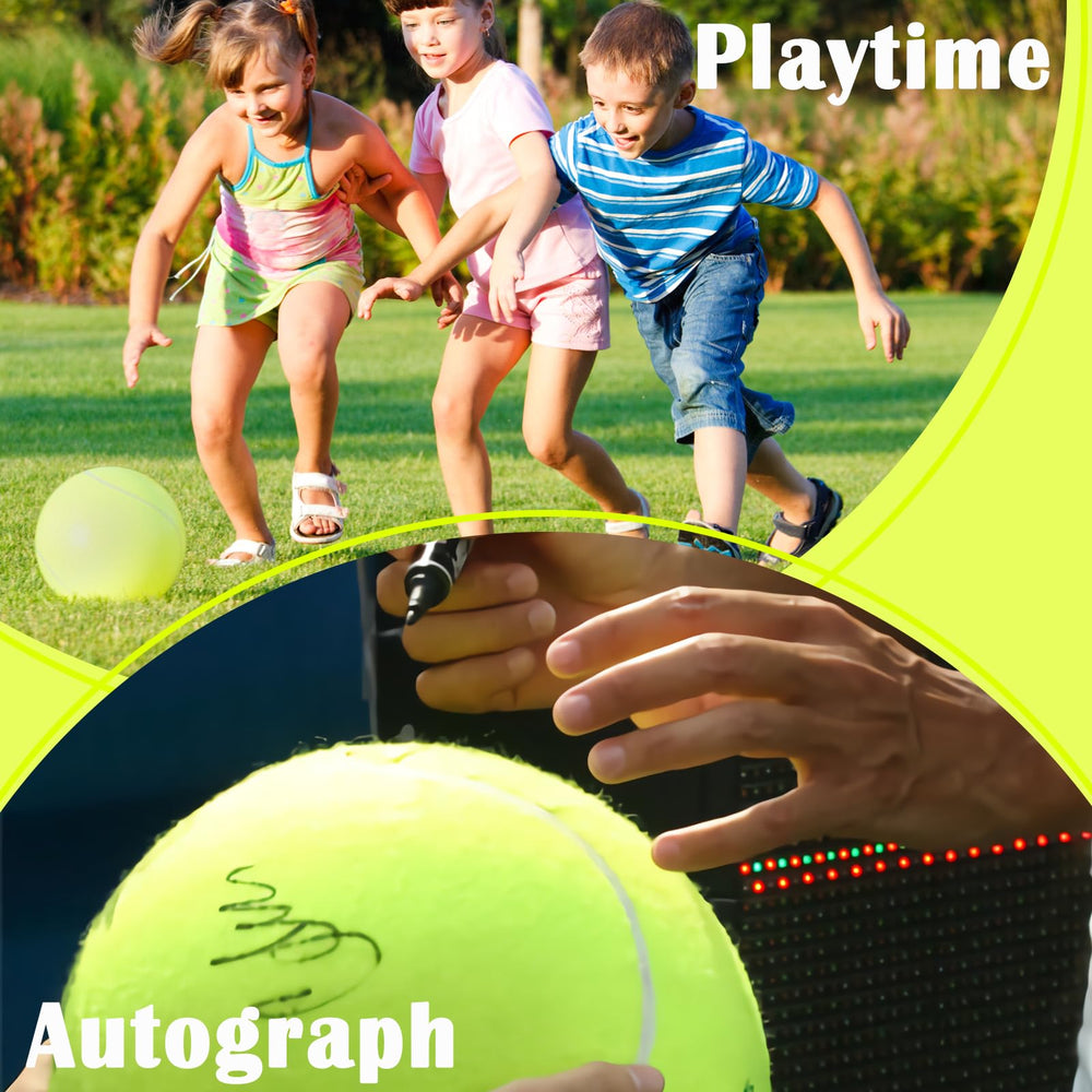 Banfeng Balle Tennis Géante comme cadeau amusant pour un ami chien.