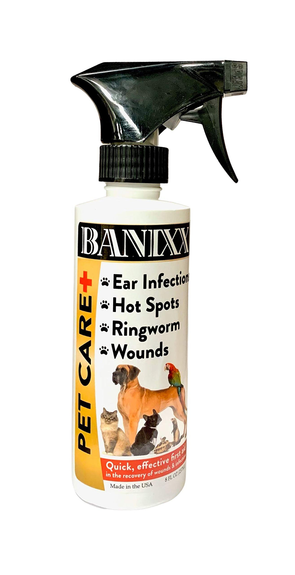 Banixx fabriqué États-Unis, normes de qualité.