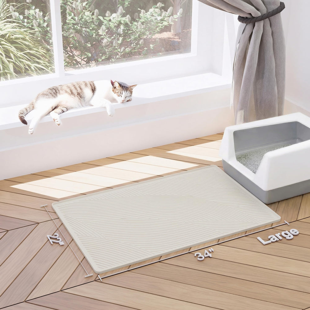 BANLYEO Tapis imperméable etanche, protège les sols des liquides.