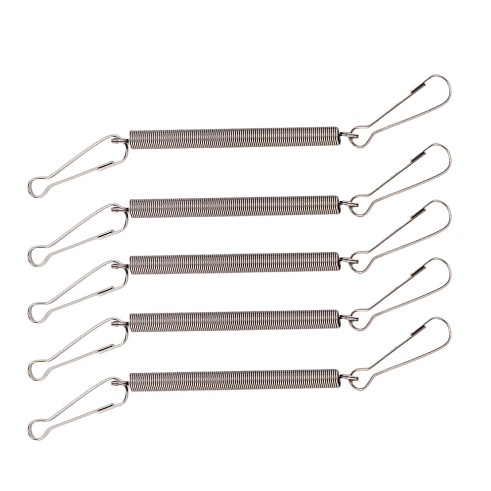 Ressort métal BANYUP de 3,1 po avec clips pour fixation stable.